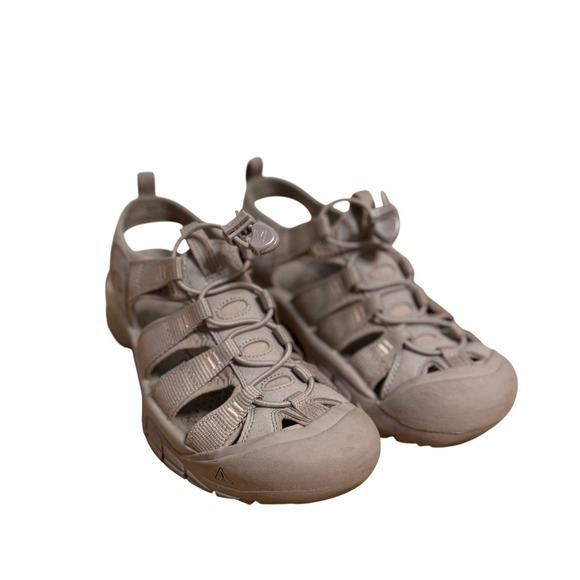 Keen Newport H2 Waterproof Sport Hiking Sandals Womens Sz 9.5 Monochrome Utility - Picture 2 of 9